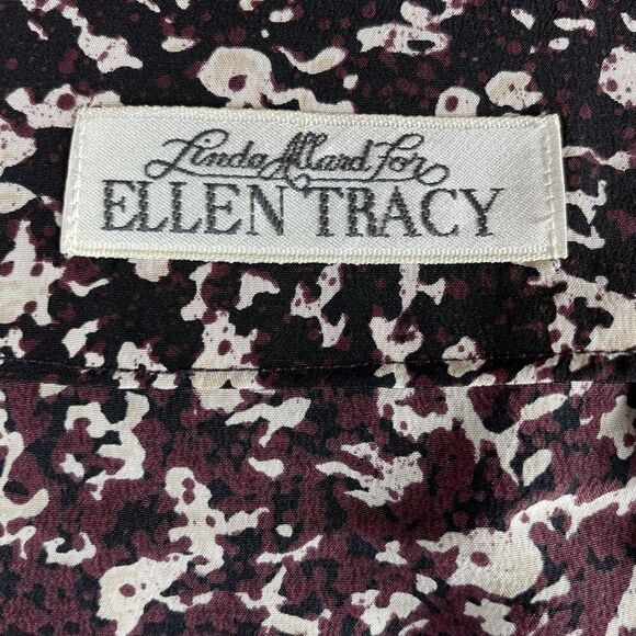 Linda Allard for Ellen Tracy Silk Midi Skirt EUC - Picture 6 of 7